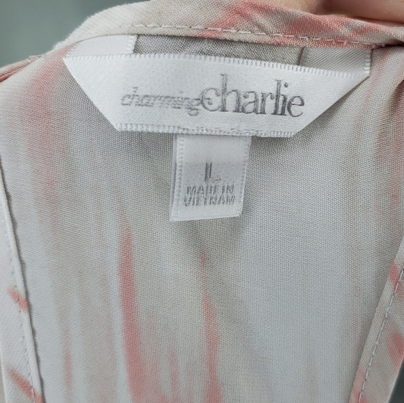 Charming Charlie Crochet Watercolor Ombre Dress - Picture 5 of 5